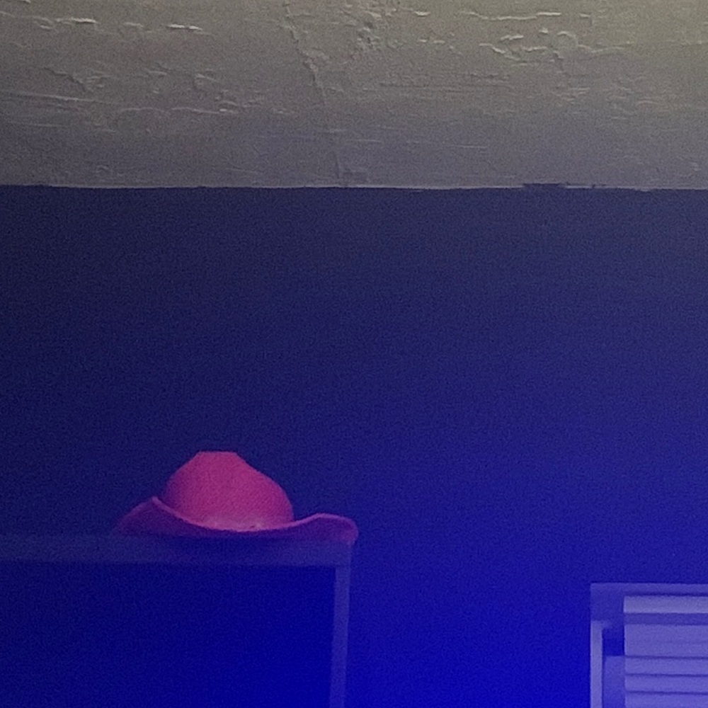 Pink cowgirl hat